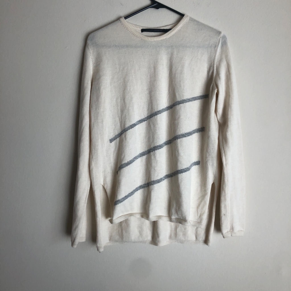Mc Lined Cashmere Sweater